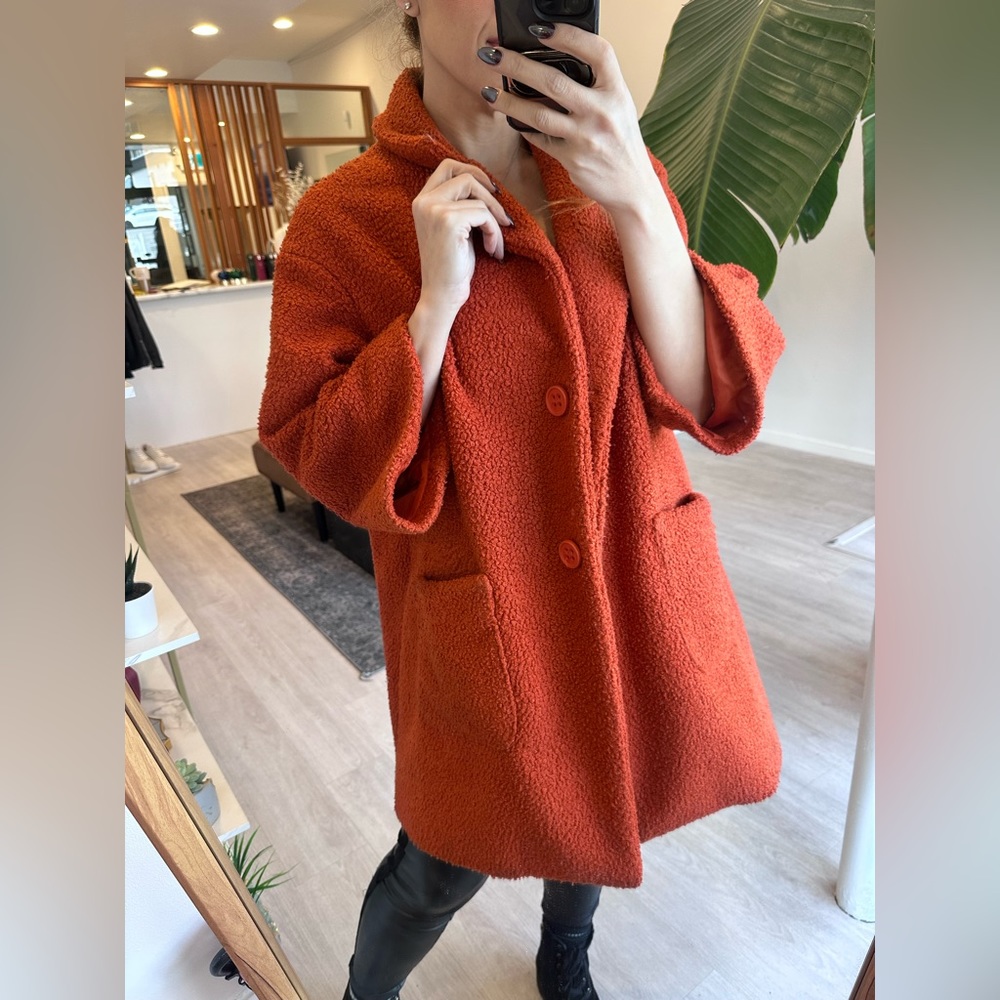 Italian Teddy Coat - Made in Italy